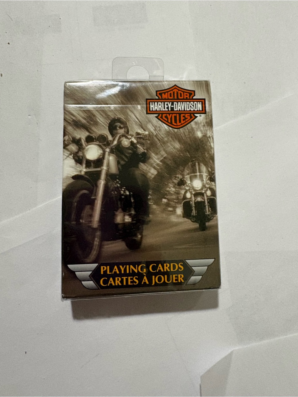 New Sealed Harley Davidson Motorcycles Bicycle Playing Cards Made USA
